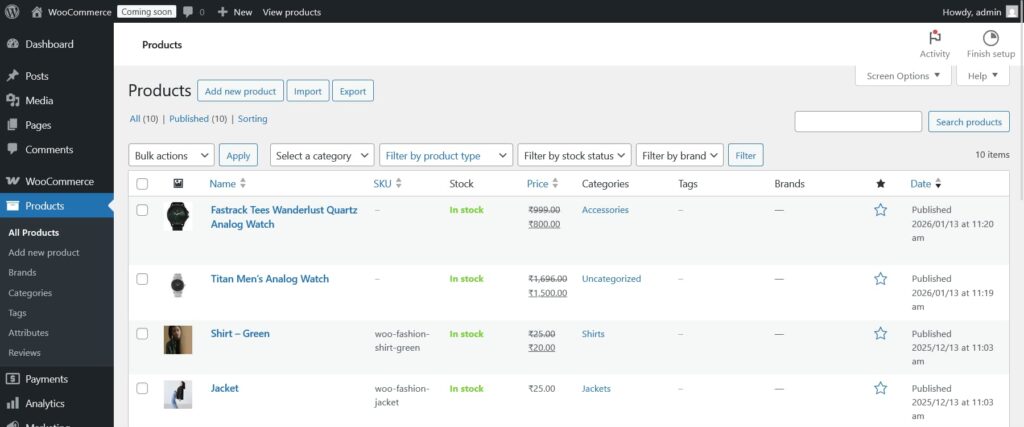 Adding product gallery images in WooCommerce for multiple product views