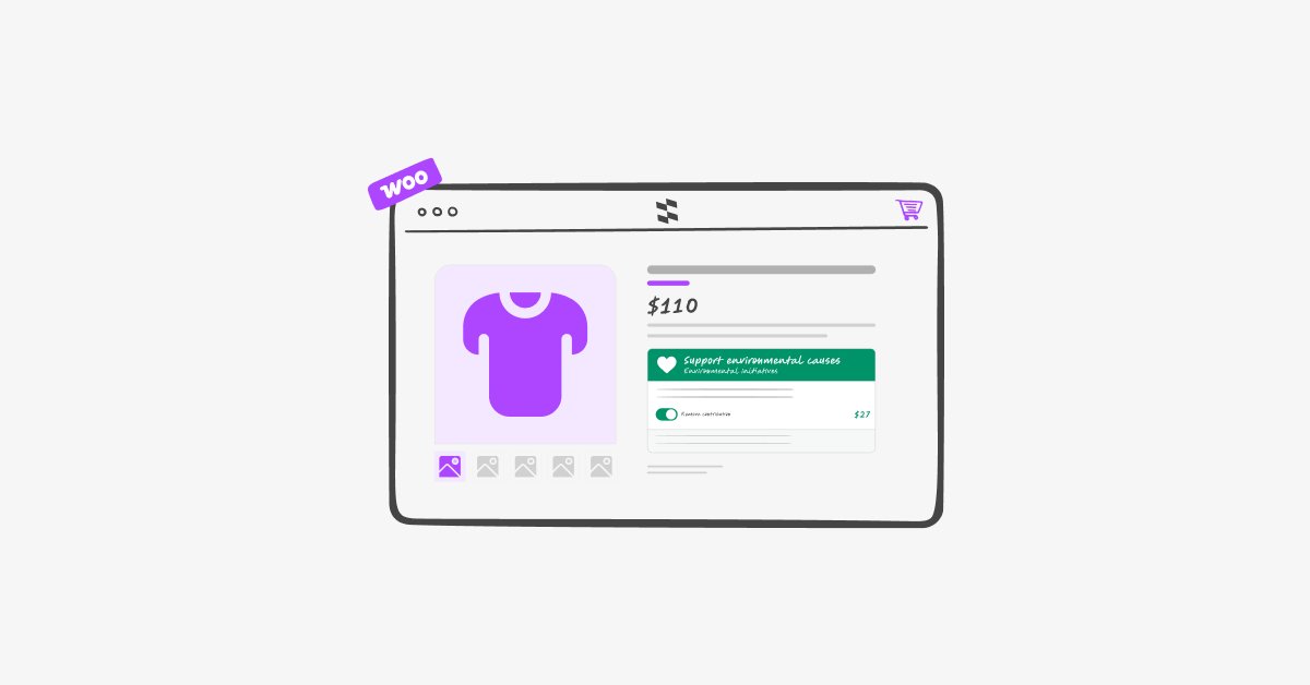 checkout contribution for woocommerce