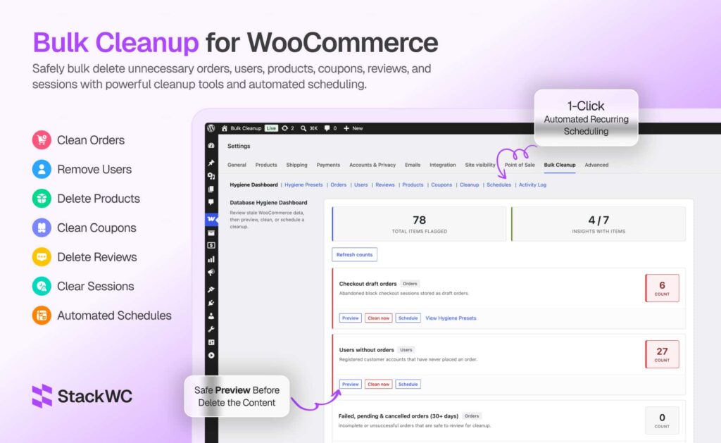 Bulk Delete WooCommerce Products
